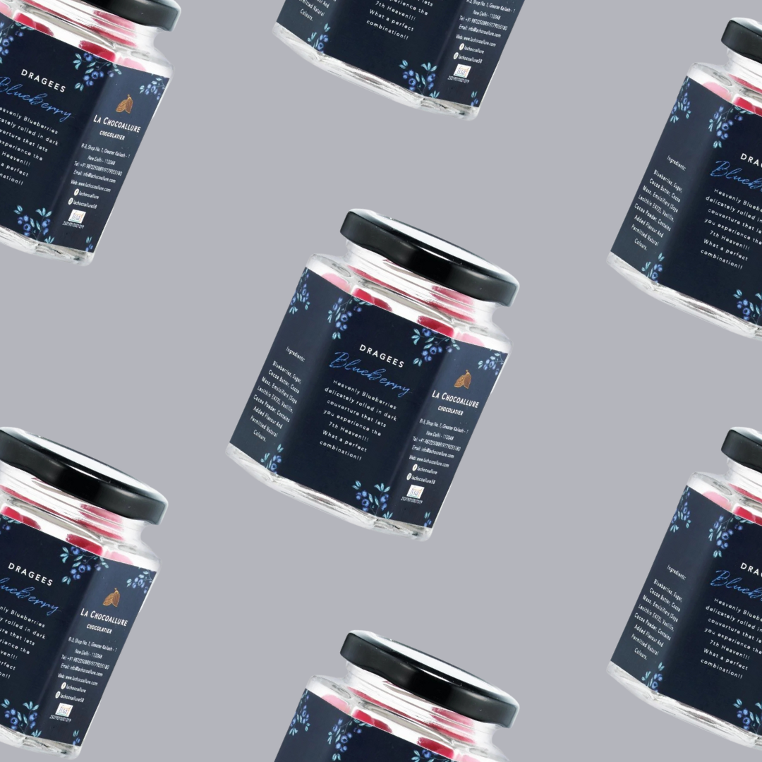Blueberry Dragees (Dark)
