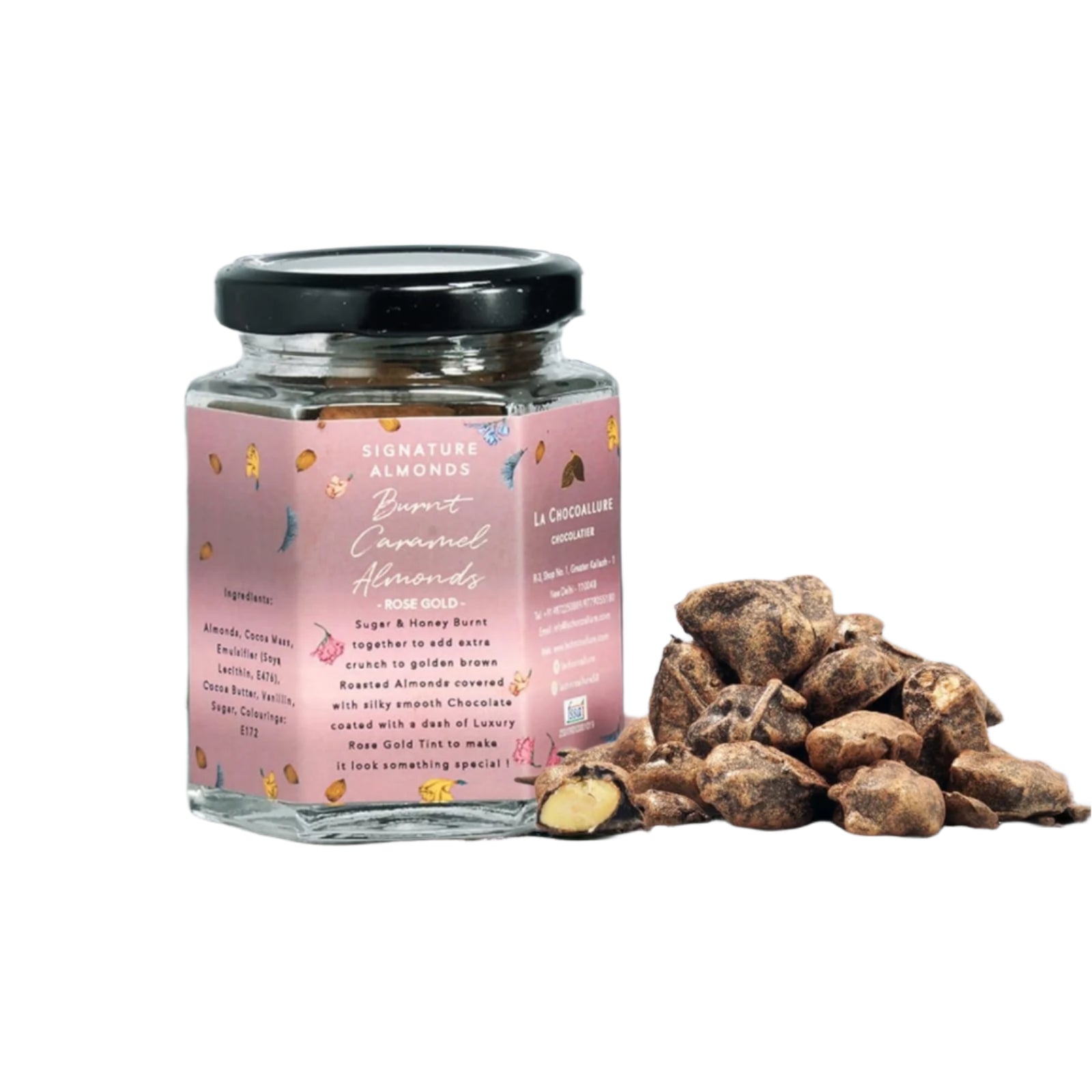 Burnt Caramel Dark Chocolate Almonds