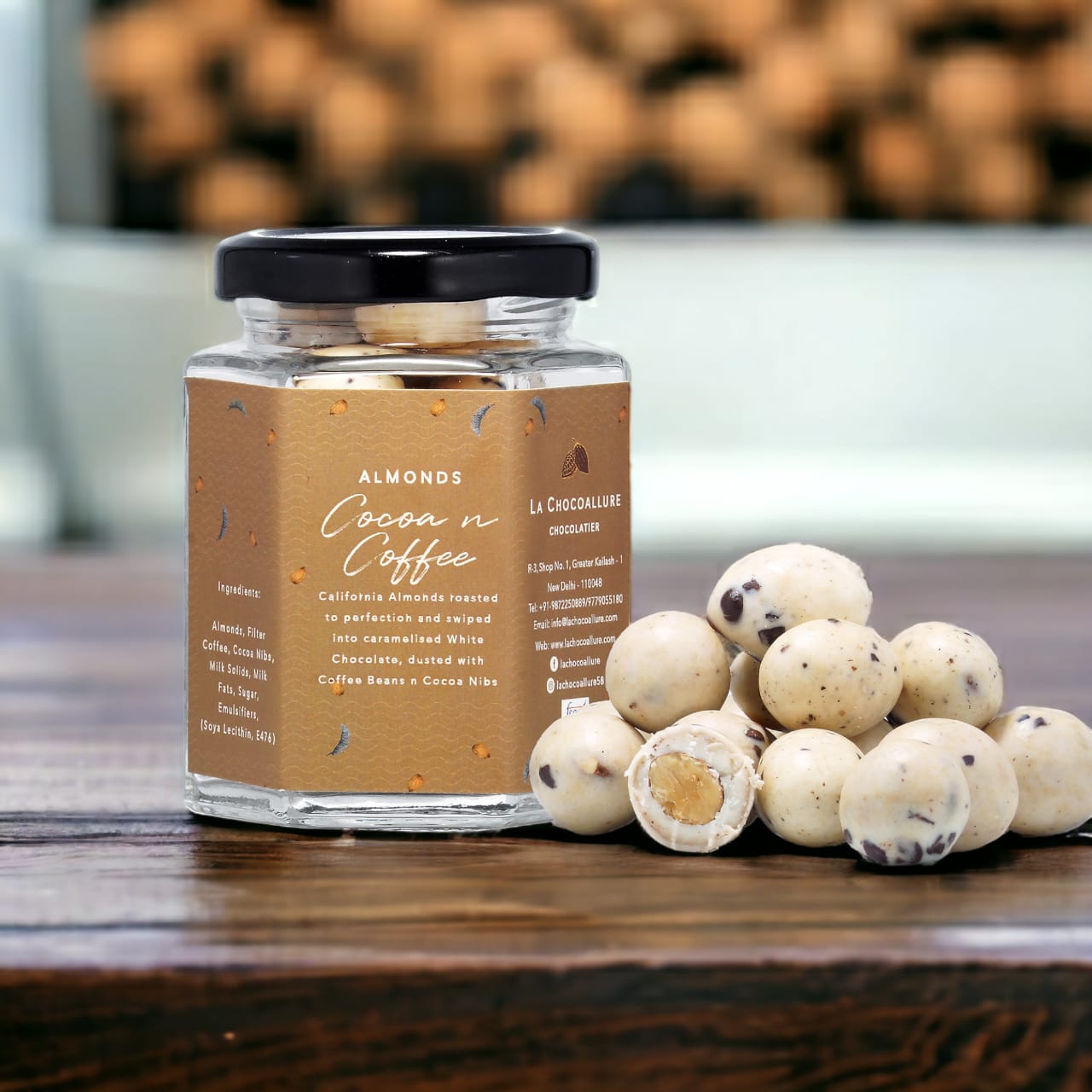 Cocoa n Coffee Almonds