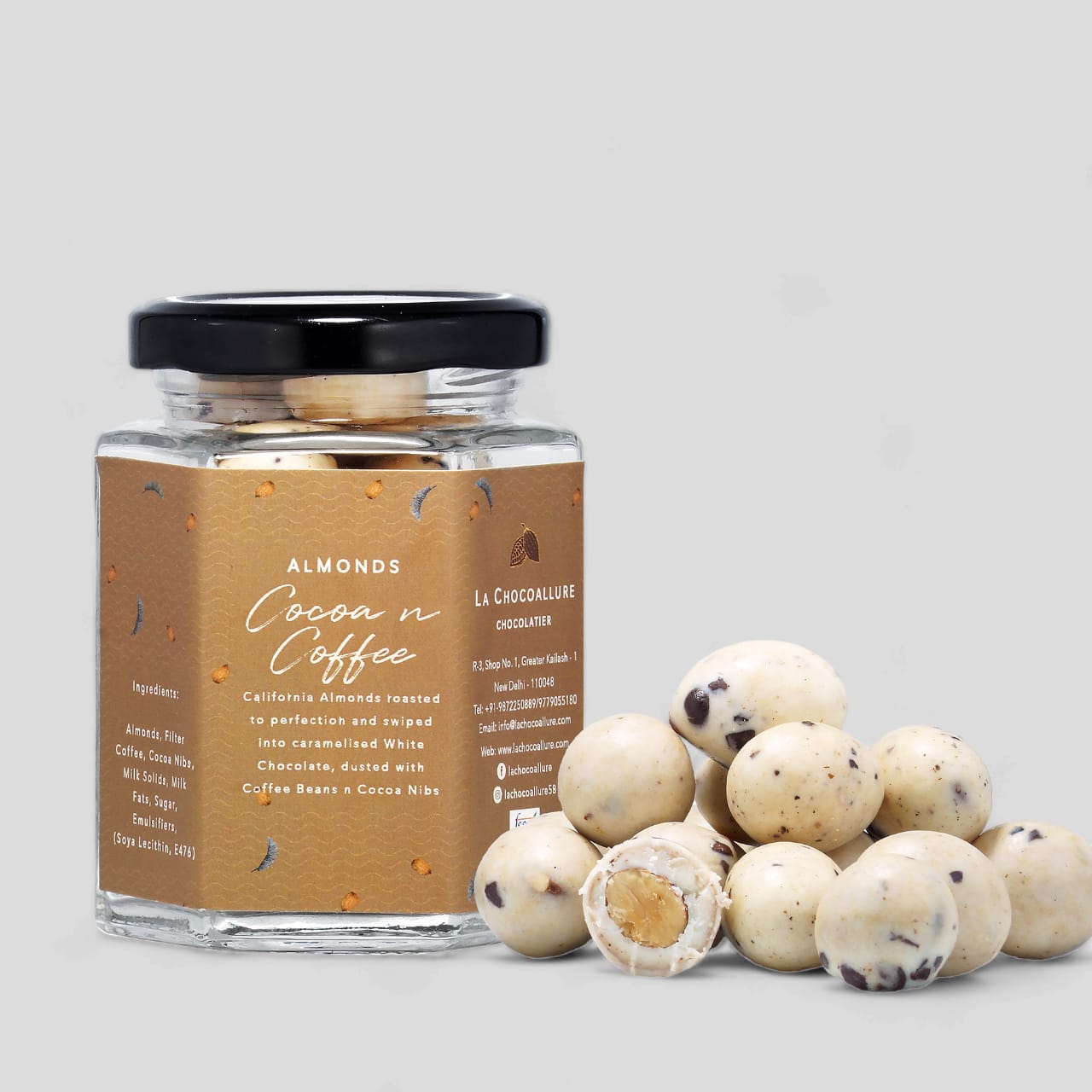 Cocoa n Coffee Almonds