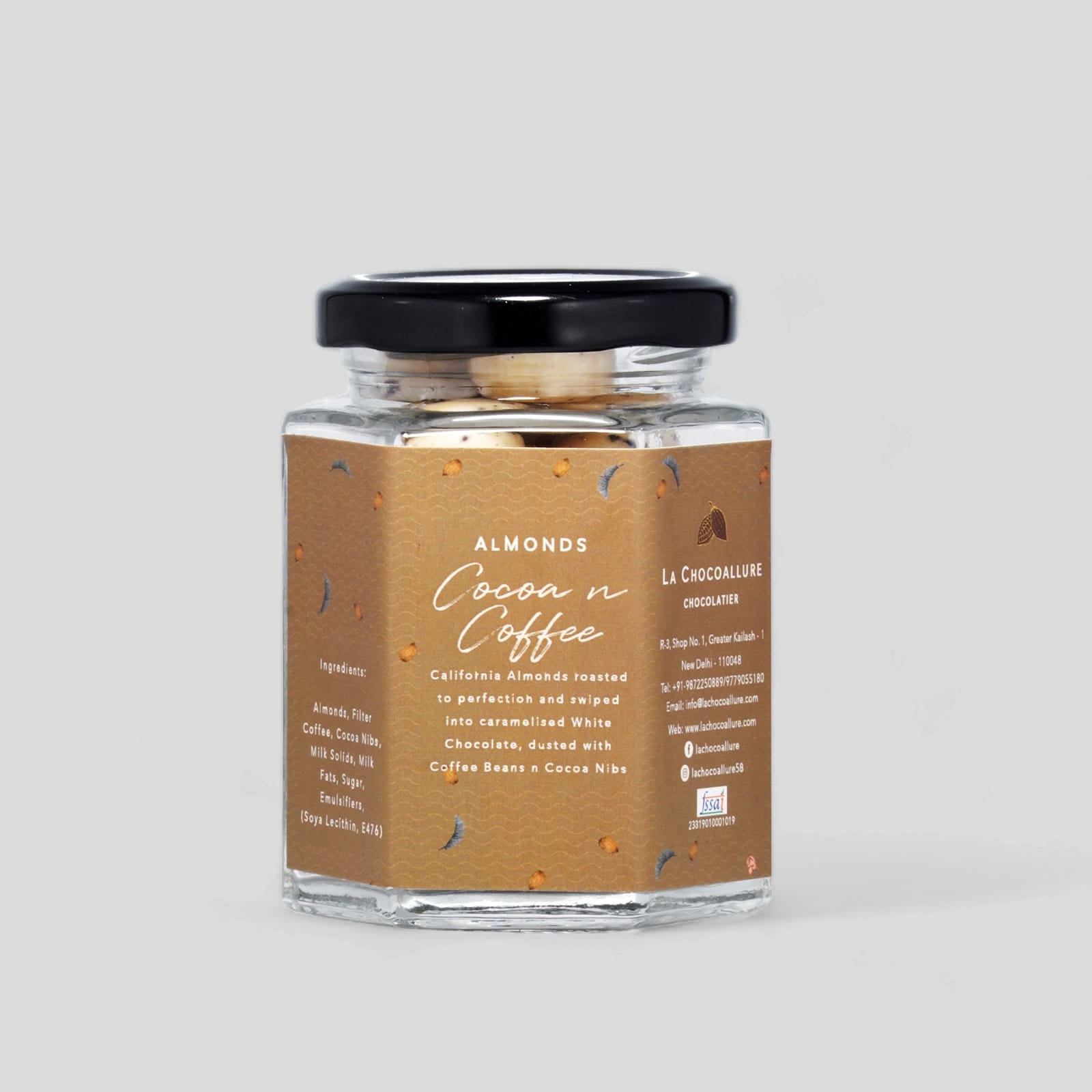 Cocoa n Coffee Almonds