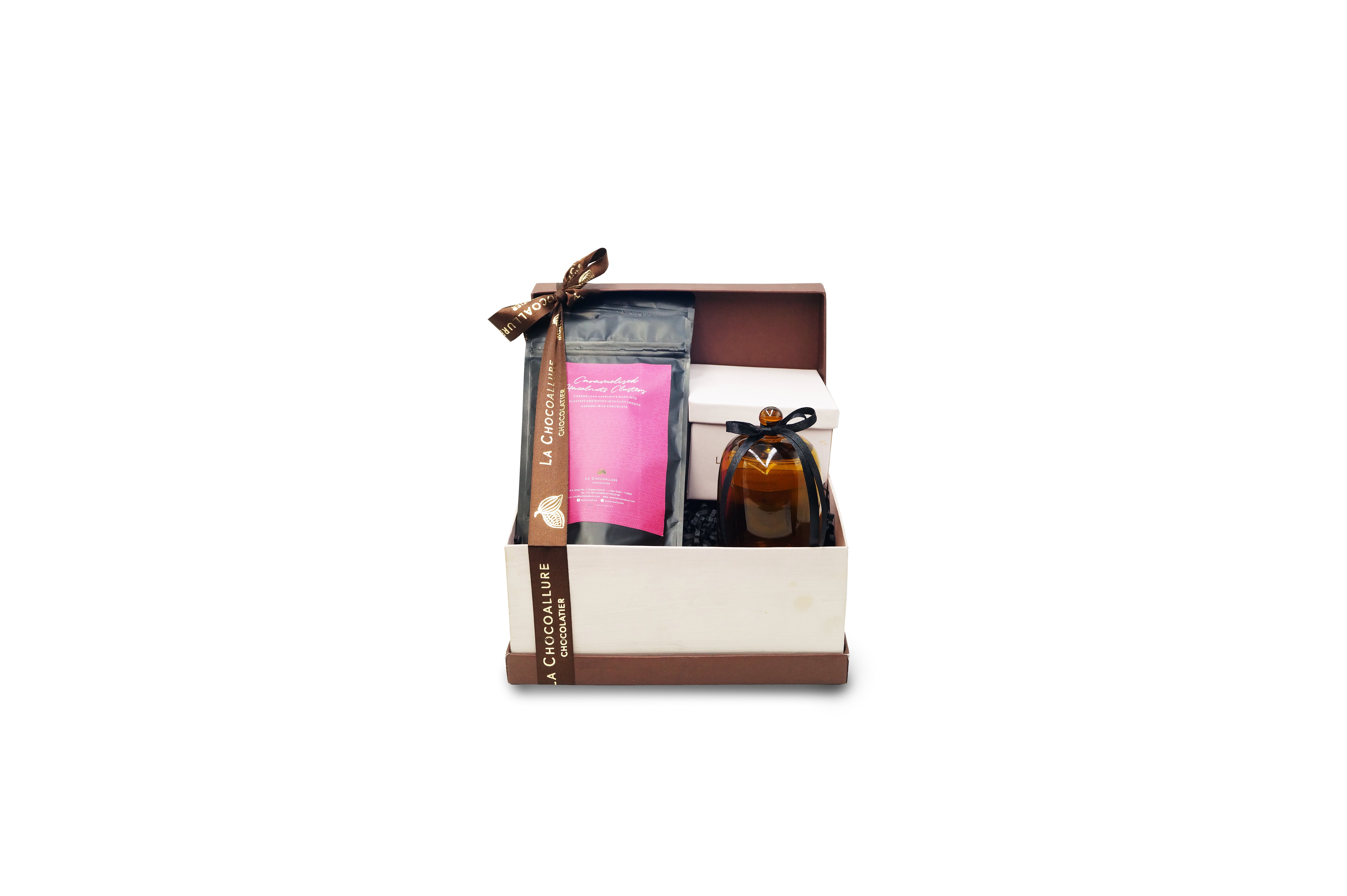 Amber Caramel Chocolate Gift Hamper Box