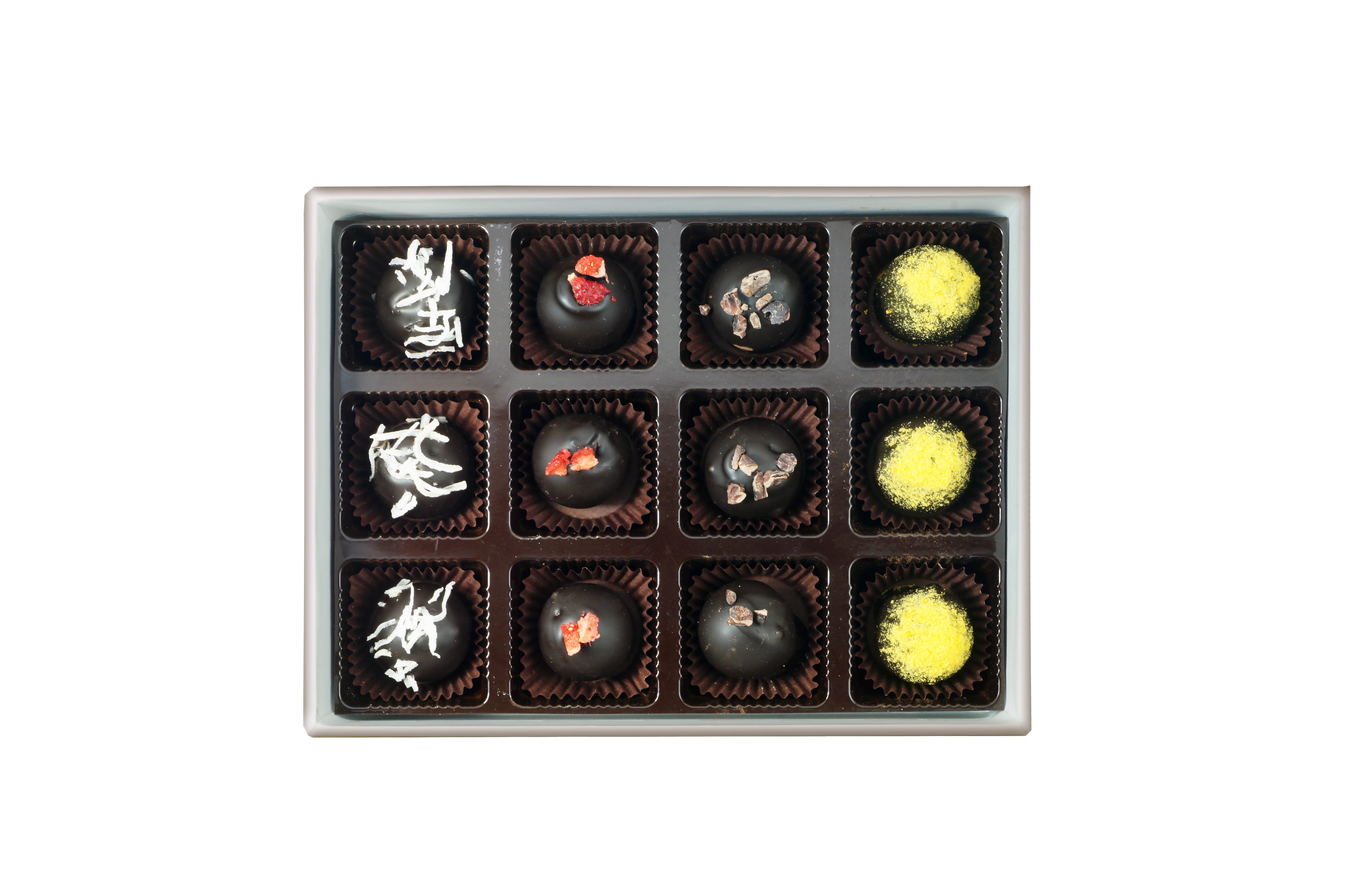 Birthday Treat 12 Pieces Chocolate Truffle Box