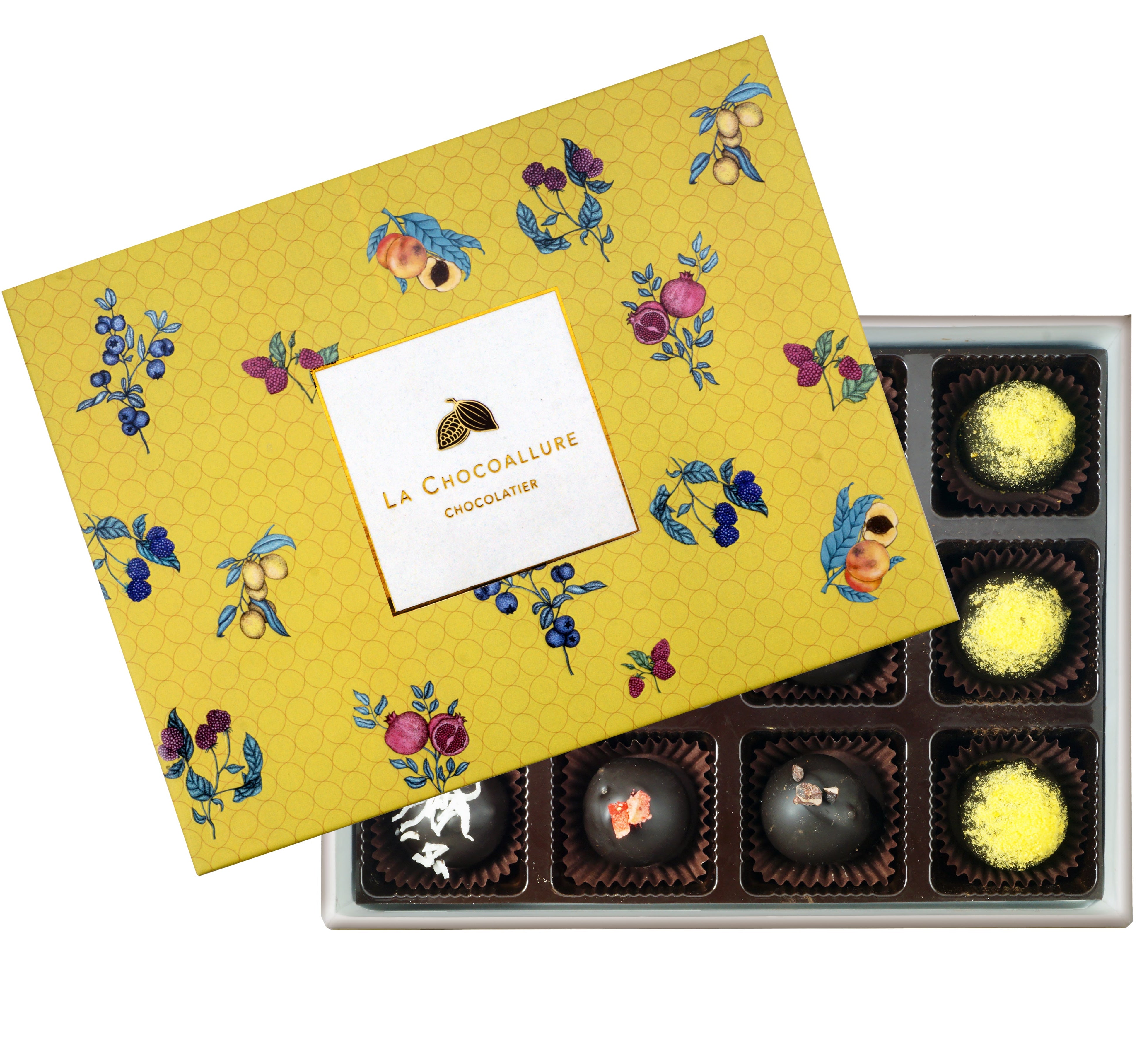 Birthday Treat 12 Pieces Chocolate Truffle Box