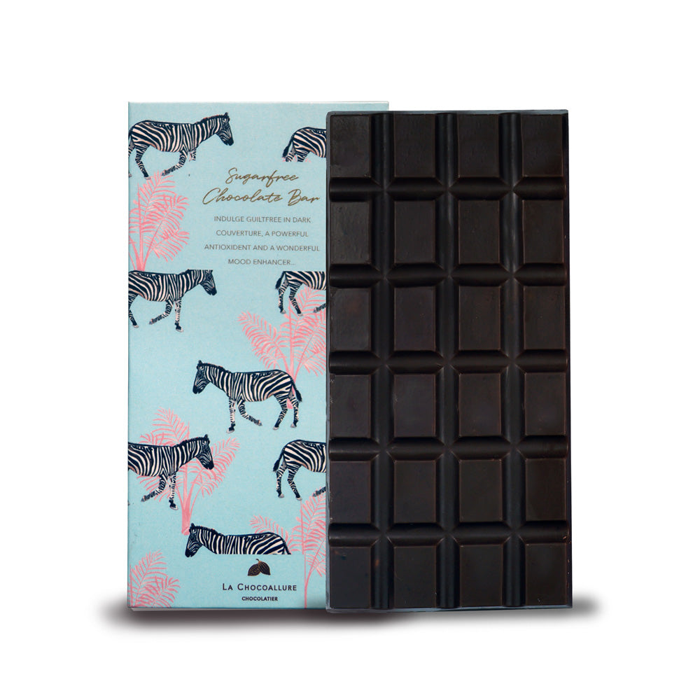 Sugar Free Dark Chocolate Bar by La Chocoallure