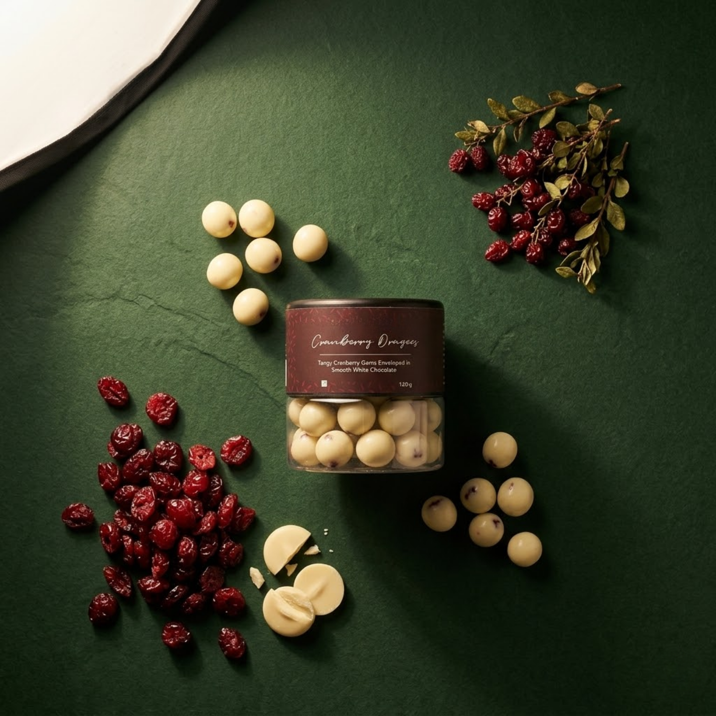 Cranberry Dragees 120 gms