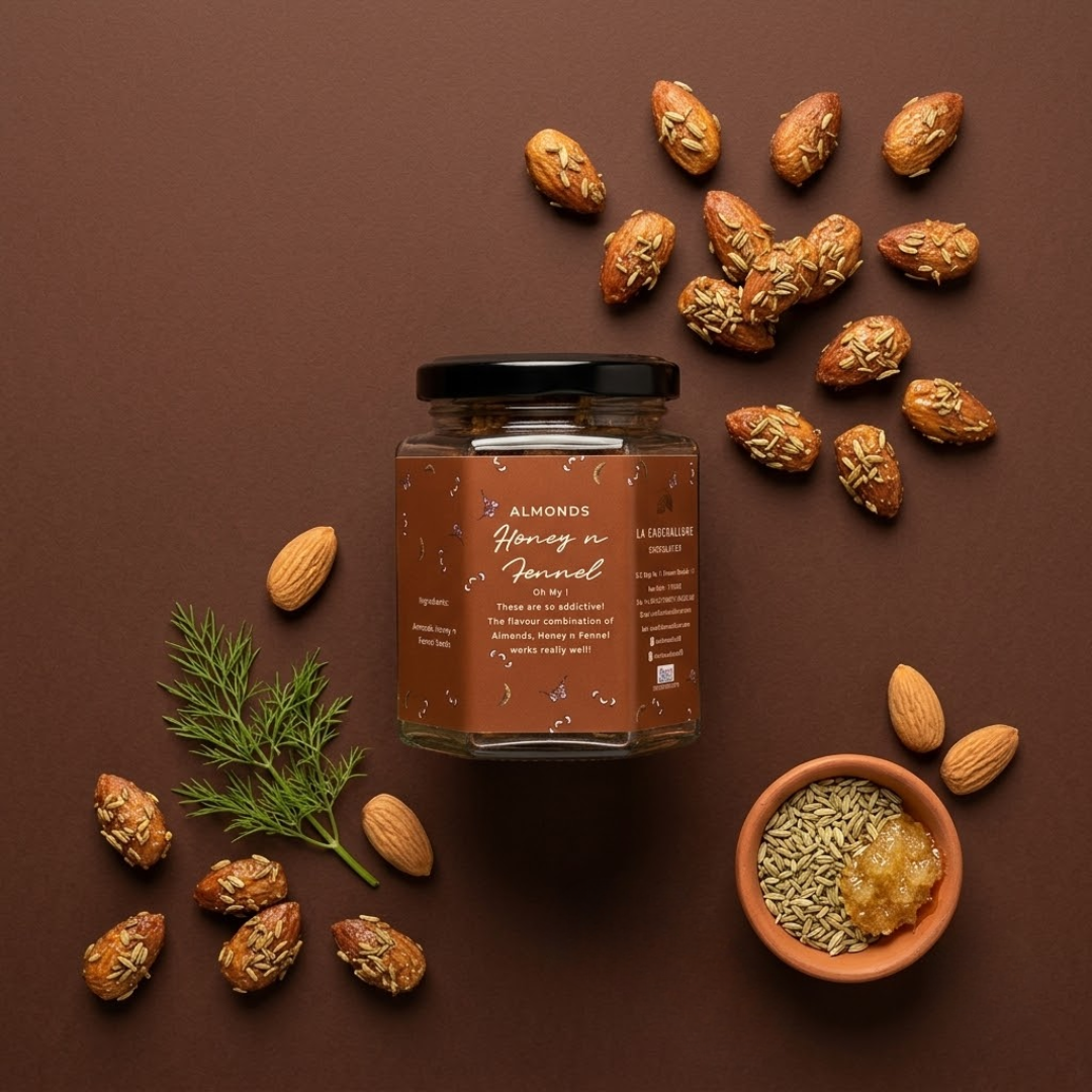 Honey and Fennel Almonds