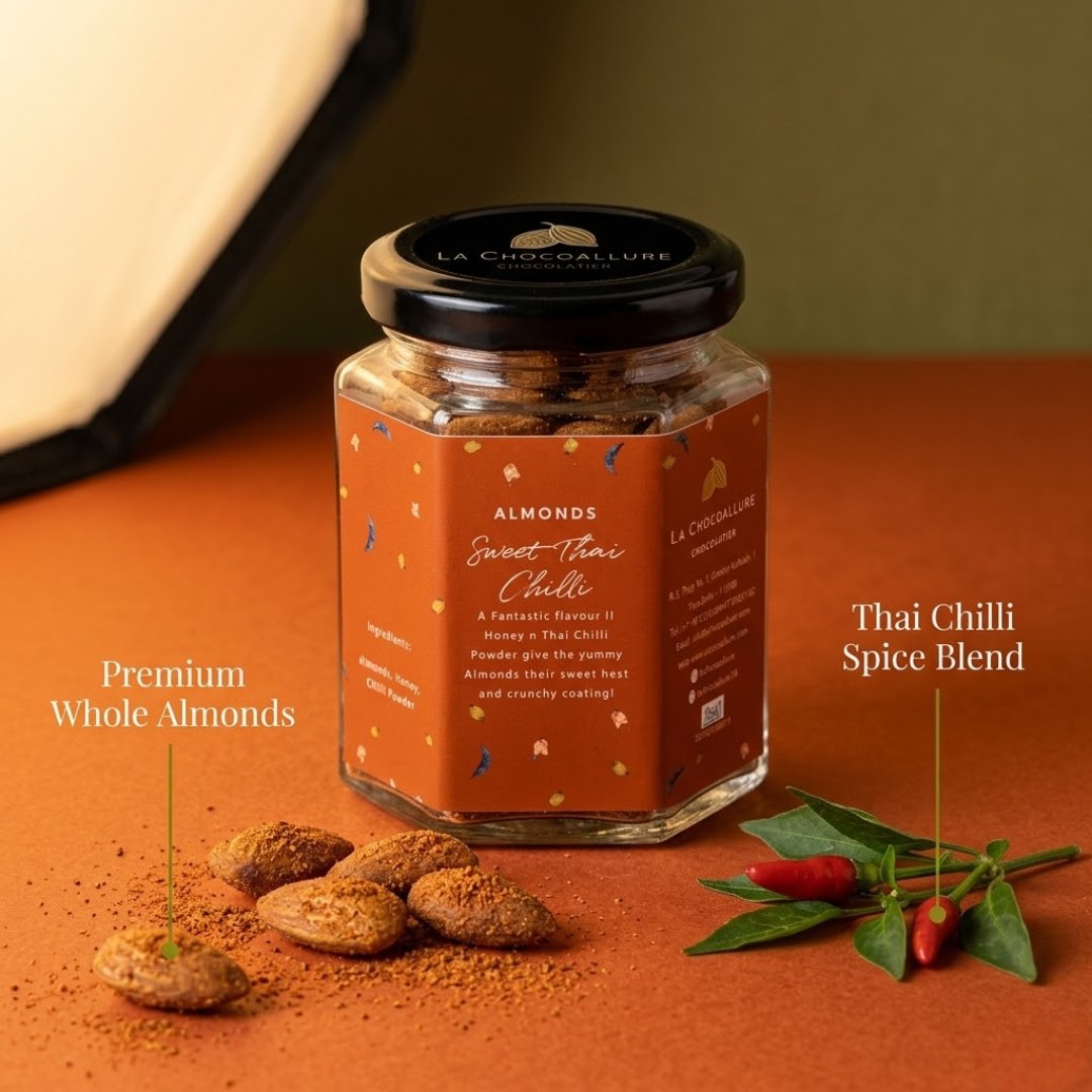 Sweet Thai Chilli Almonds