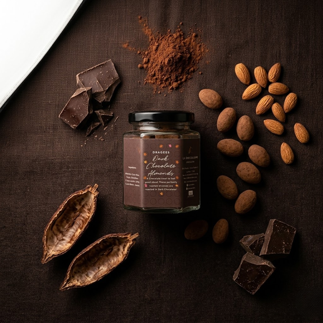 Dark Chocolate Almonds