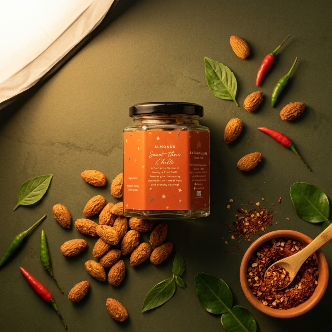 Sweet Thai Chilli Almonds