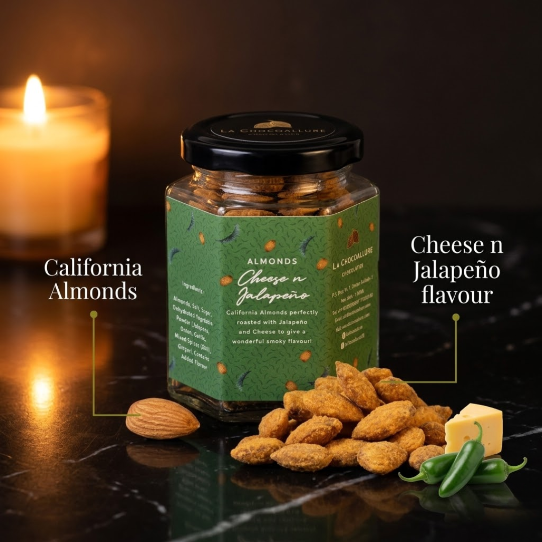 Cheese n Jalapeno Almonds