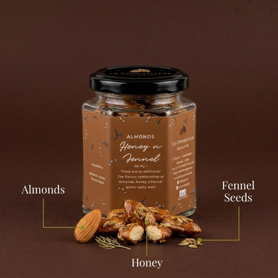 Honey and Fennel Almonds