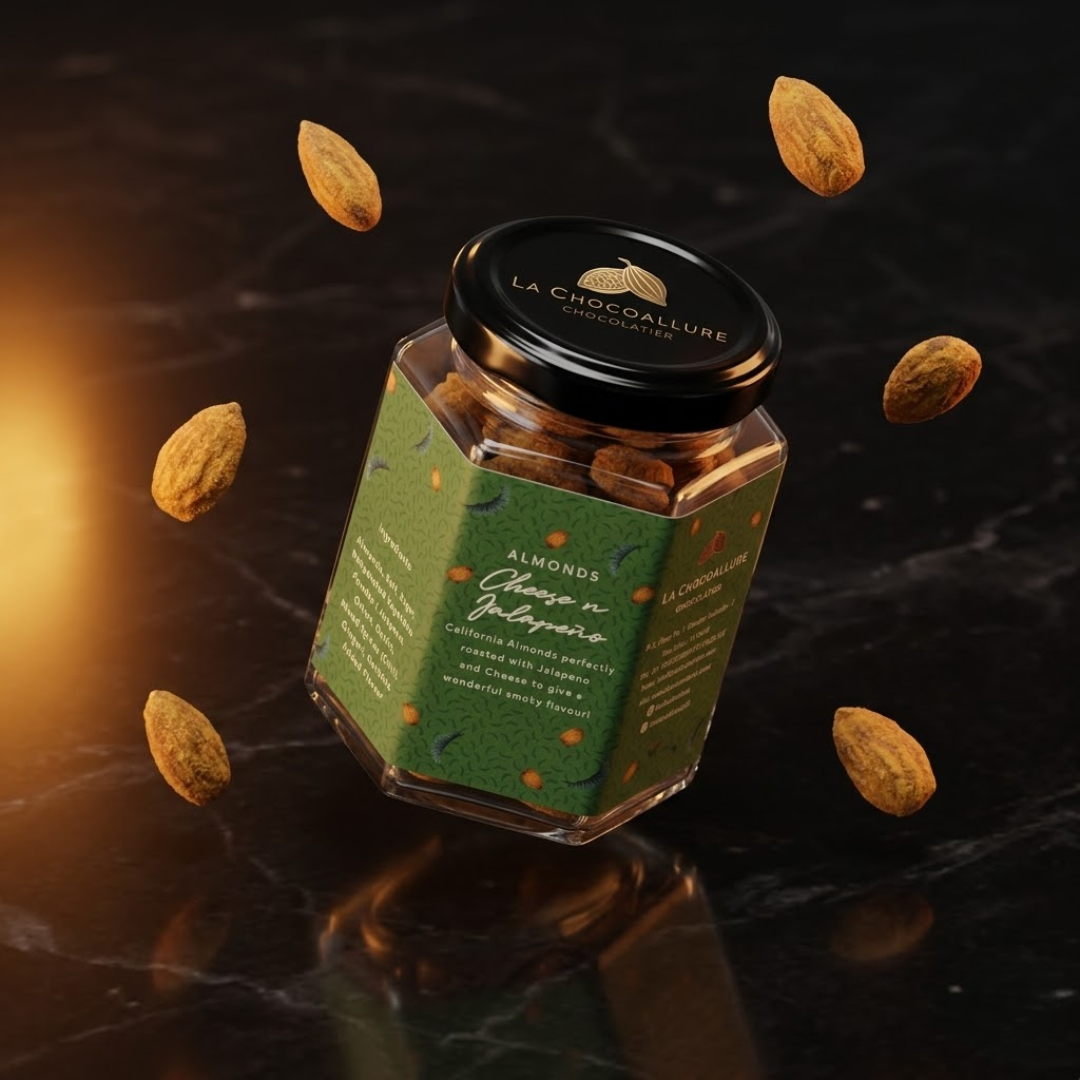 Cheese n Jalapeno Almonds