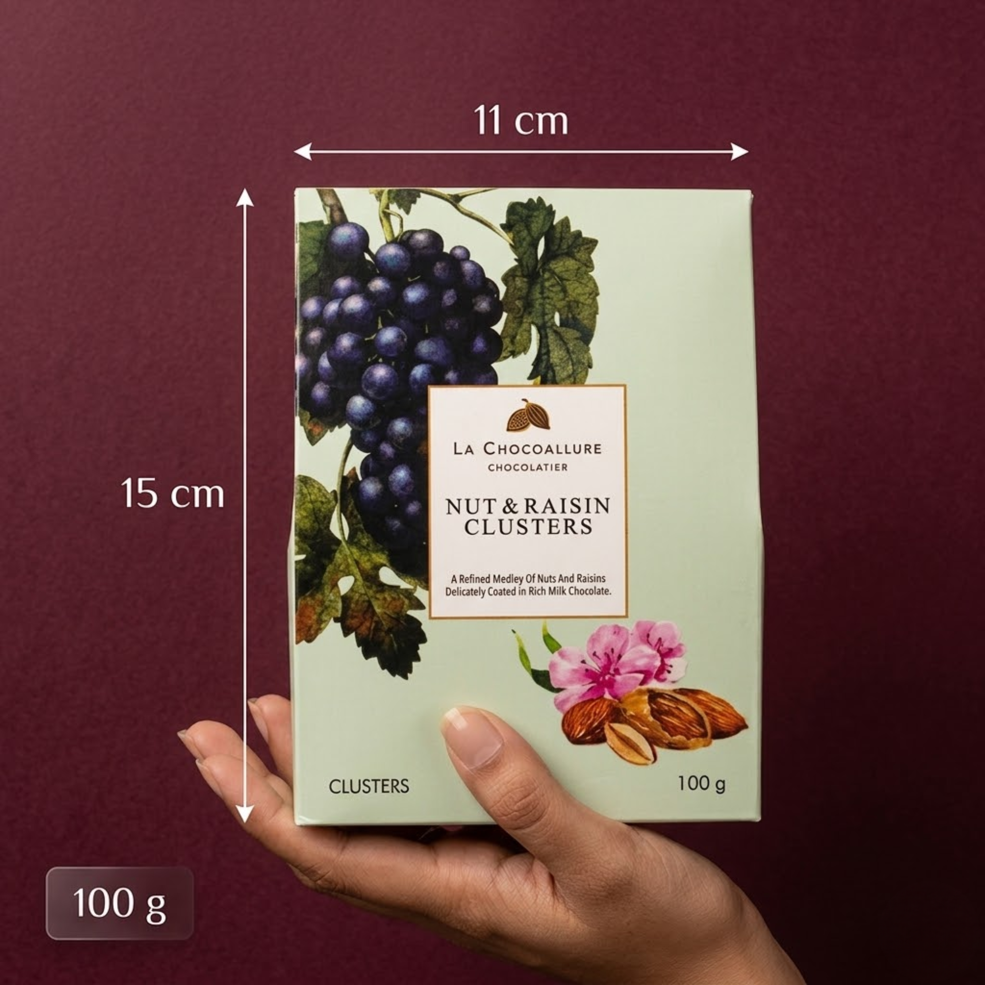 Nut & Raisin Clusters | Fruit and Nut Chocolate Rocks