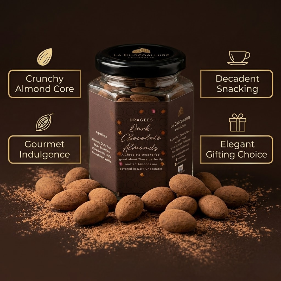 Dark Chocolate Almonds