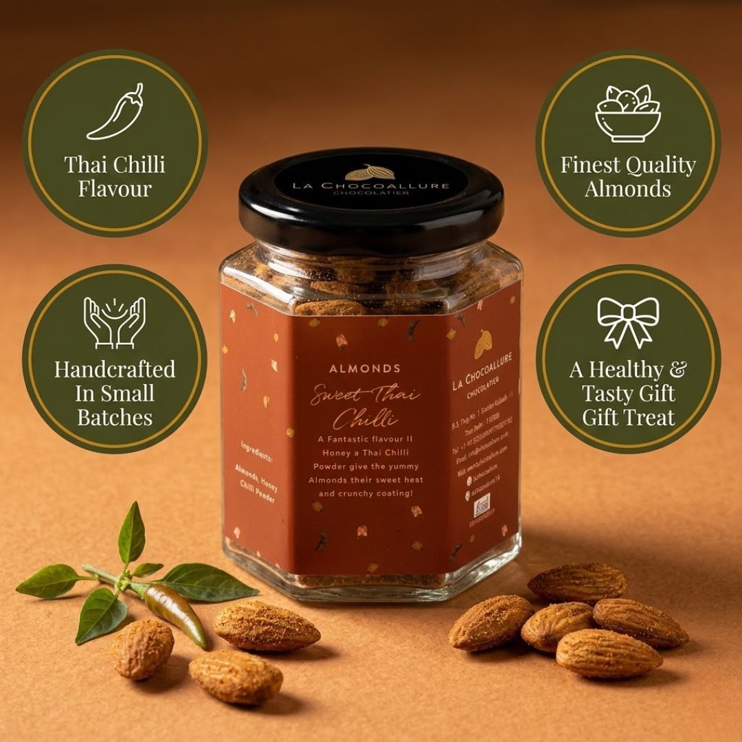Sweet Thai Chilli Almonds