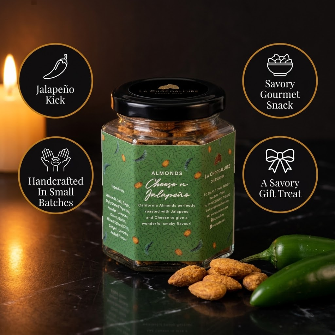 Cheese n Jalapeno Almonds
