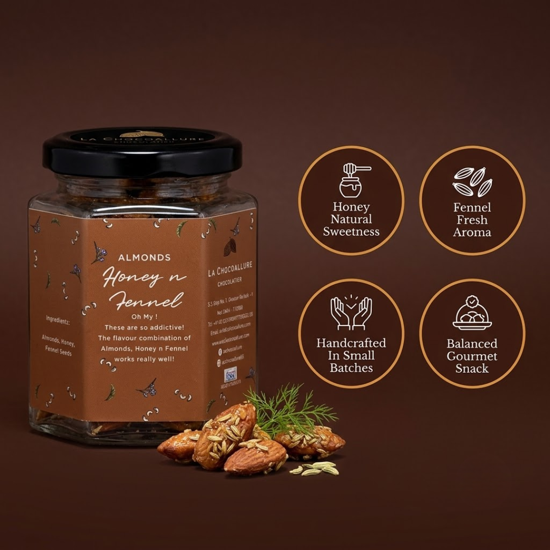 Honey and Fennel Almonds