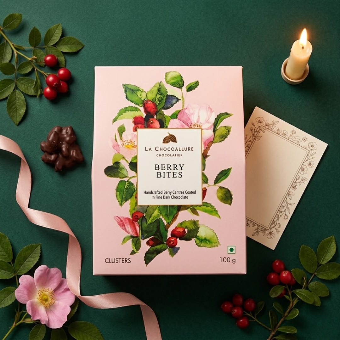 Berry Bites | Cranberry & Blueberry Dark Chocolate Rocks