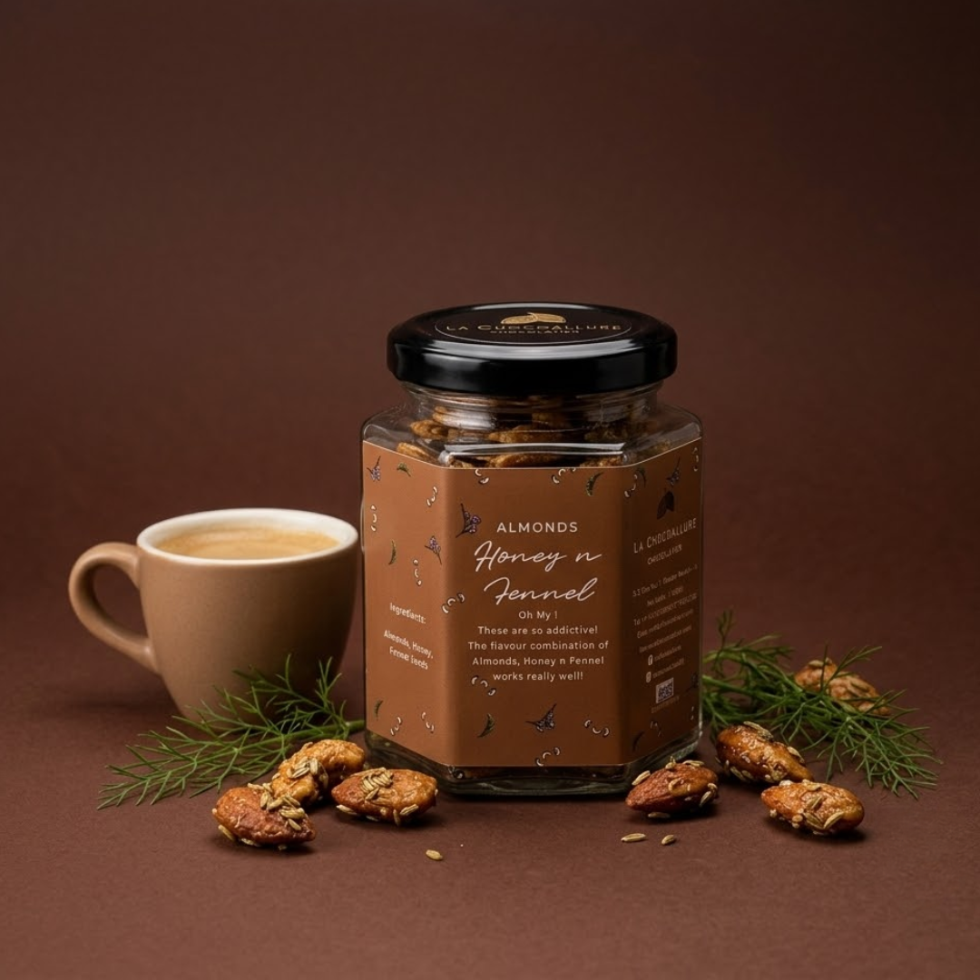Honey and Fennel Almonds