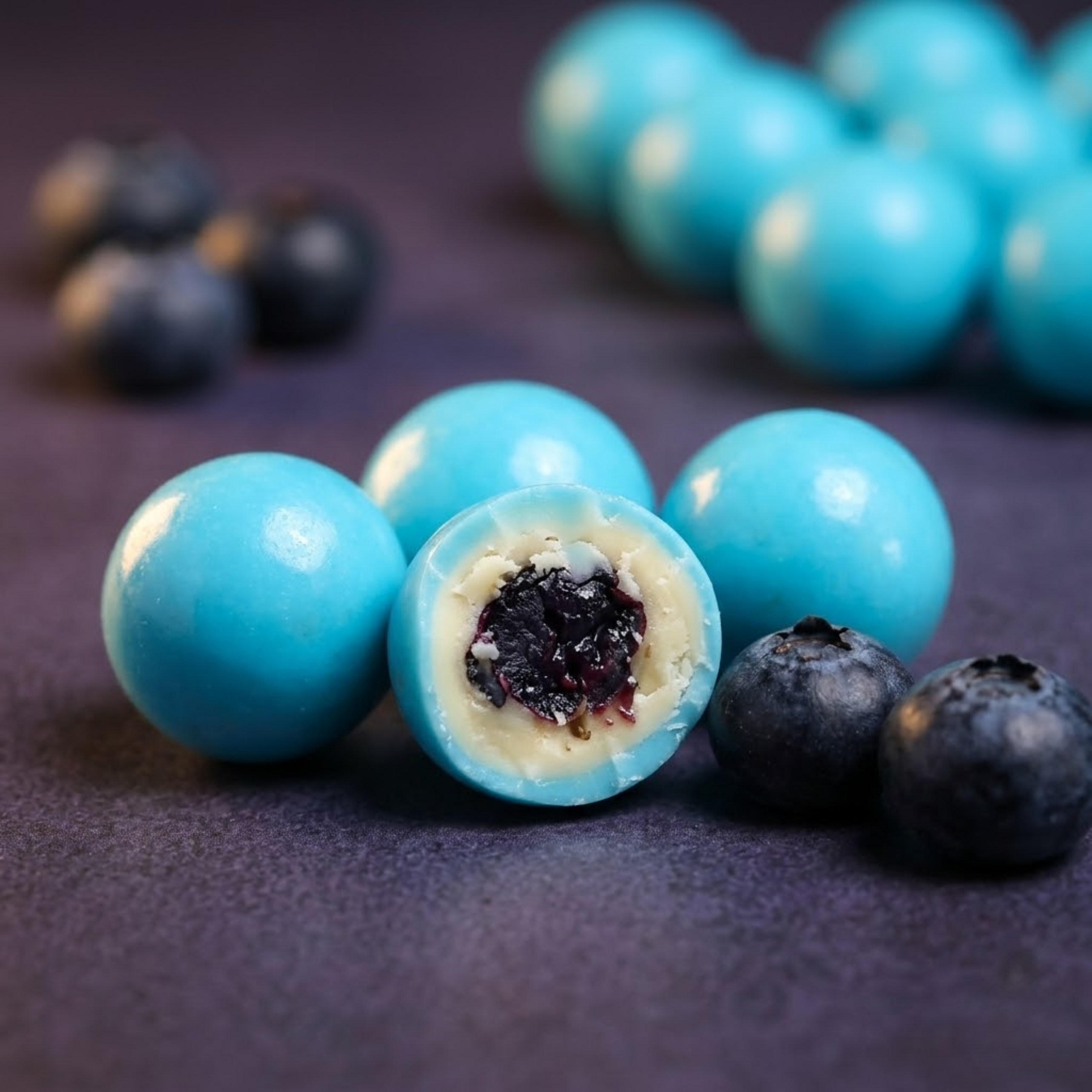Blueberry White Chocolate Dragees | Premium Berry Chocolate Gift