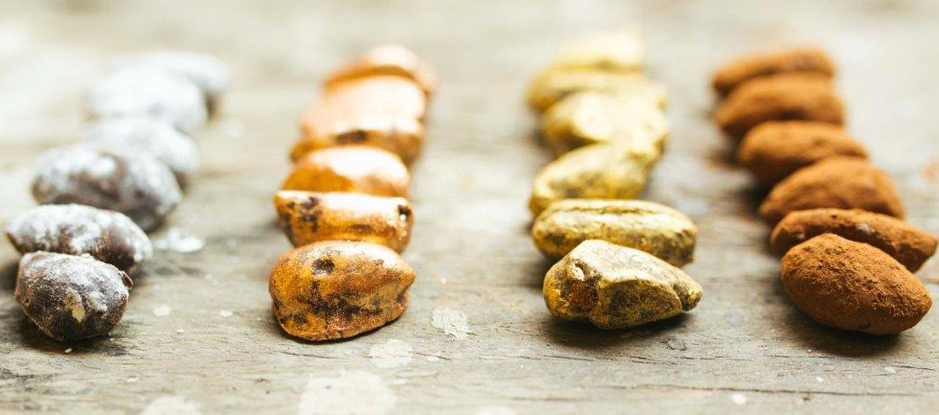 La Chocoallure Balance Gift Box | Burnt Caramel Almonds and Cranberry Dragees