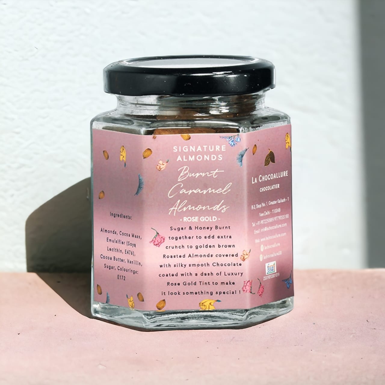 La Chocoallure Balance Gift Box | Burnt Caramel Almonds and Cranberry Dragees