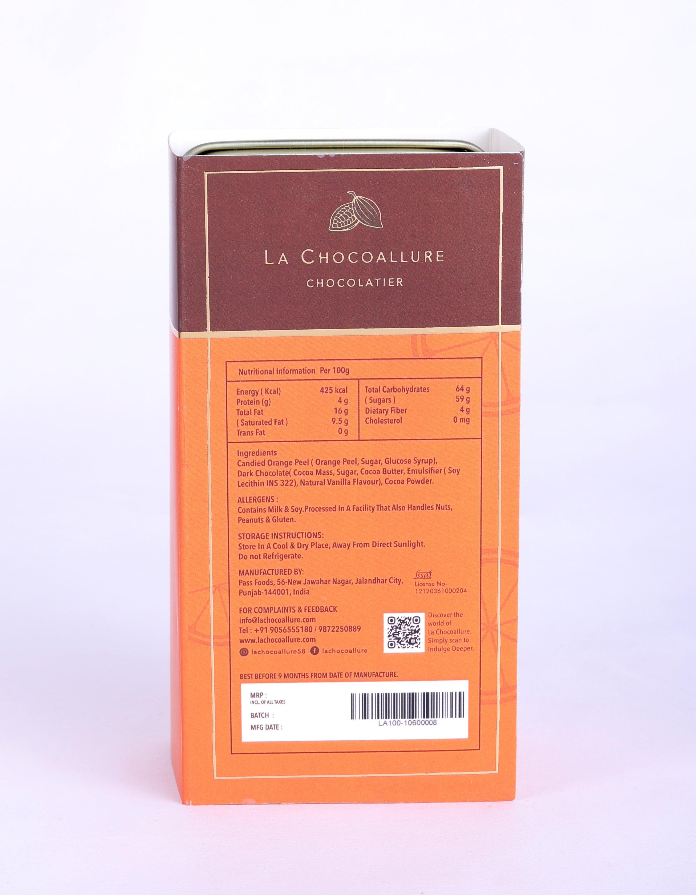 Orangettes - Candied Orange Peel Chocolate