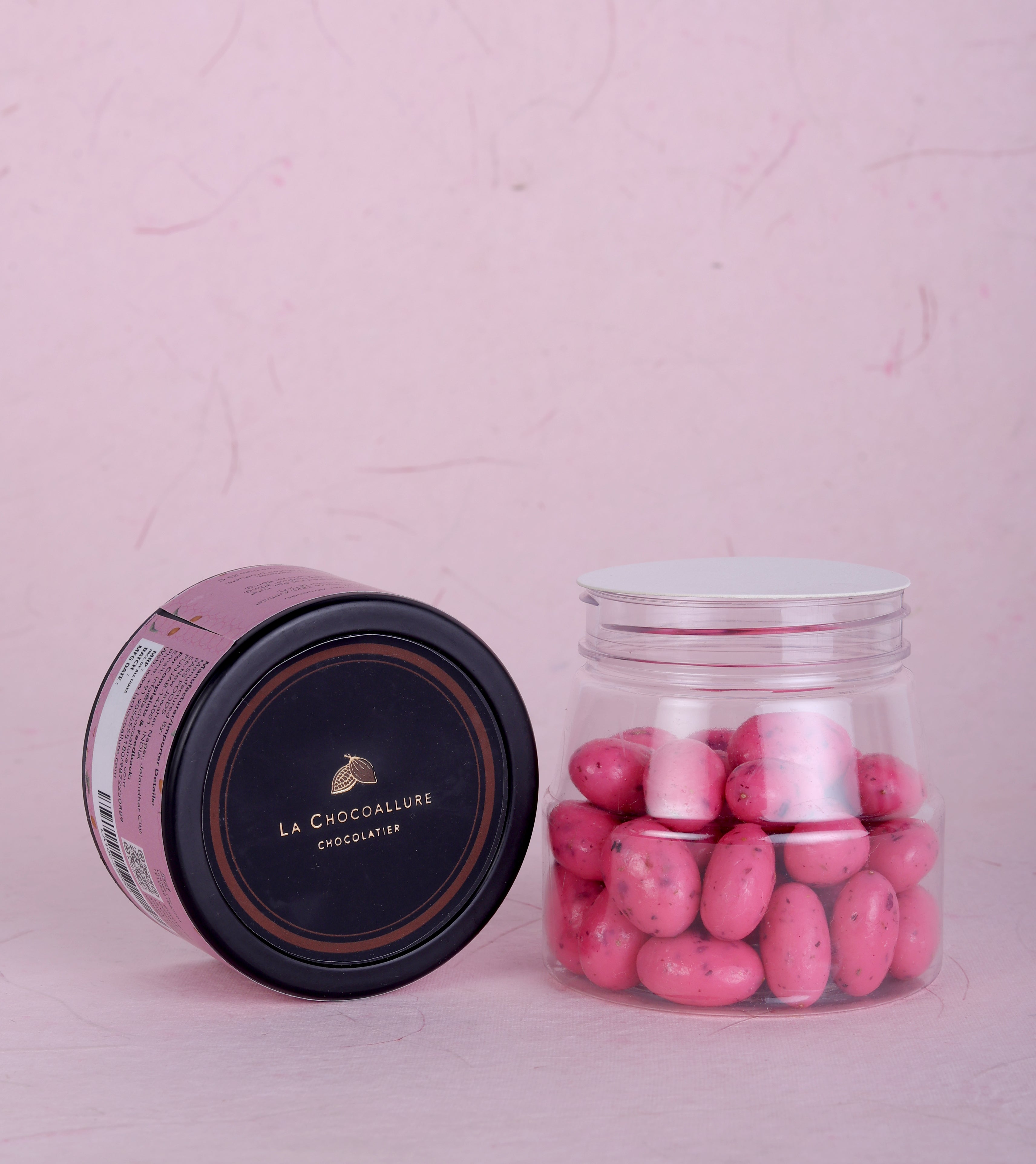 Rose Almond Dragees | White Chocolate Rose Petal Almond Chocolate