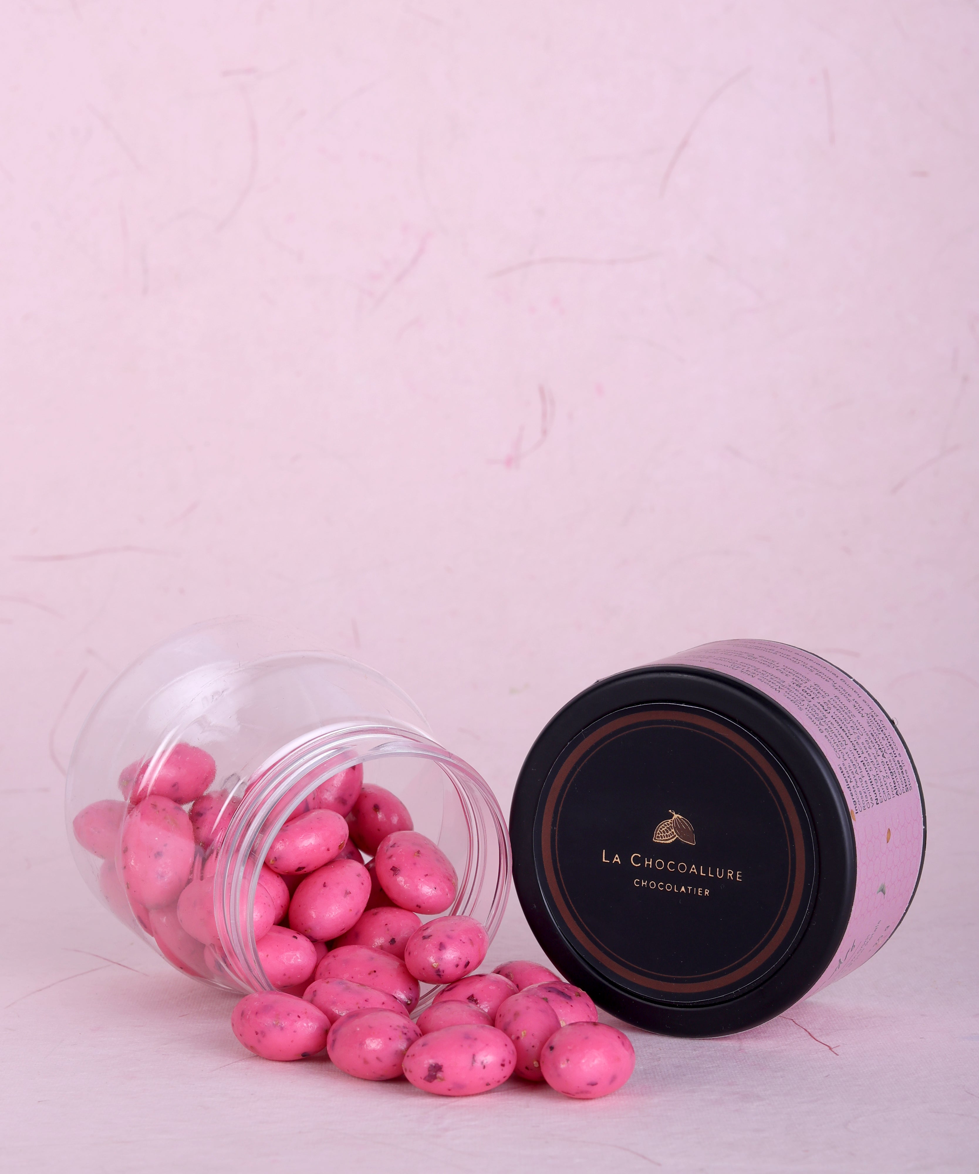 Rose Almond Dragees | White Chocolate Rose Petal Almond Chocolate