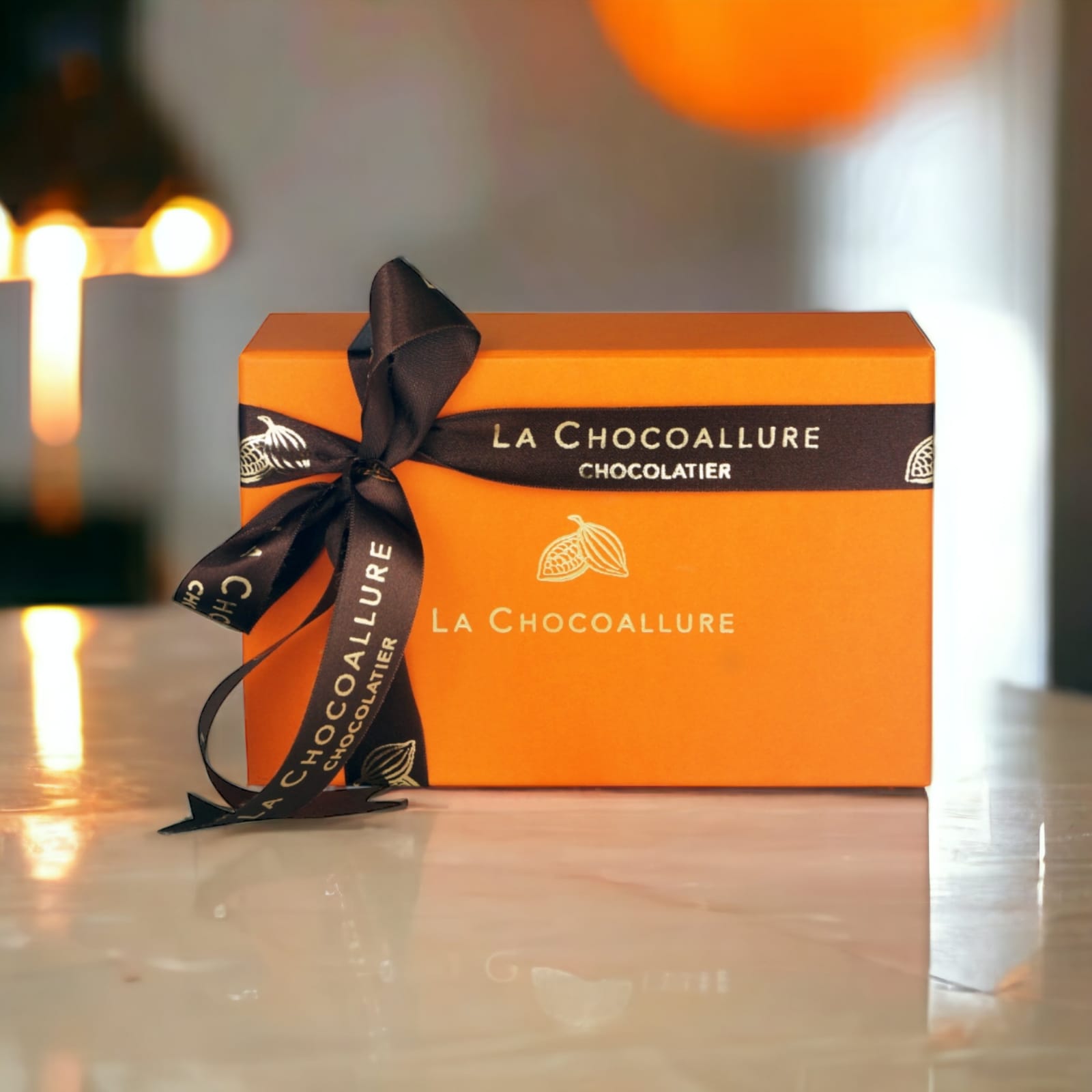 La Chocoallure Balance Gift Box | Burnt Caramel Almonds and Cranberry Dragees