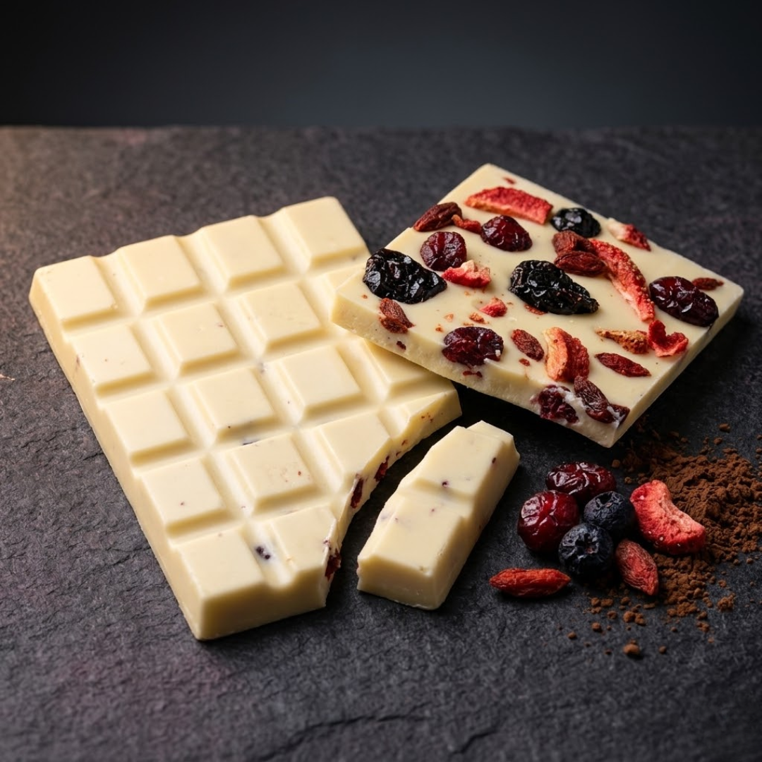 All Berry White Chocolate Bar | Mixed Berries | La Chocoallure