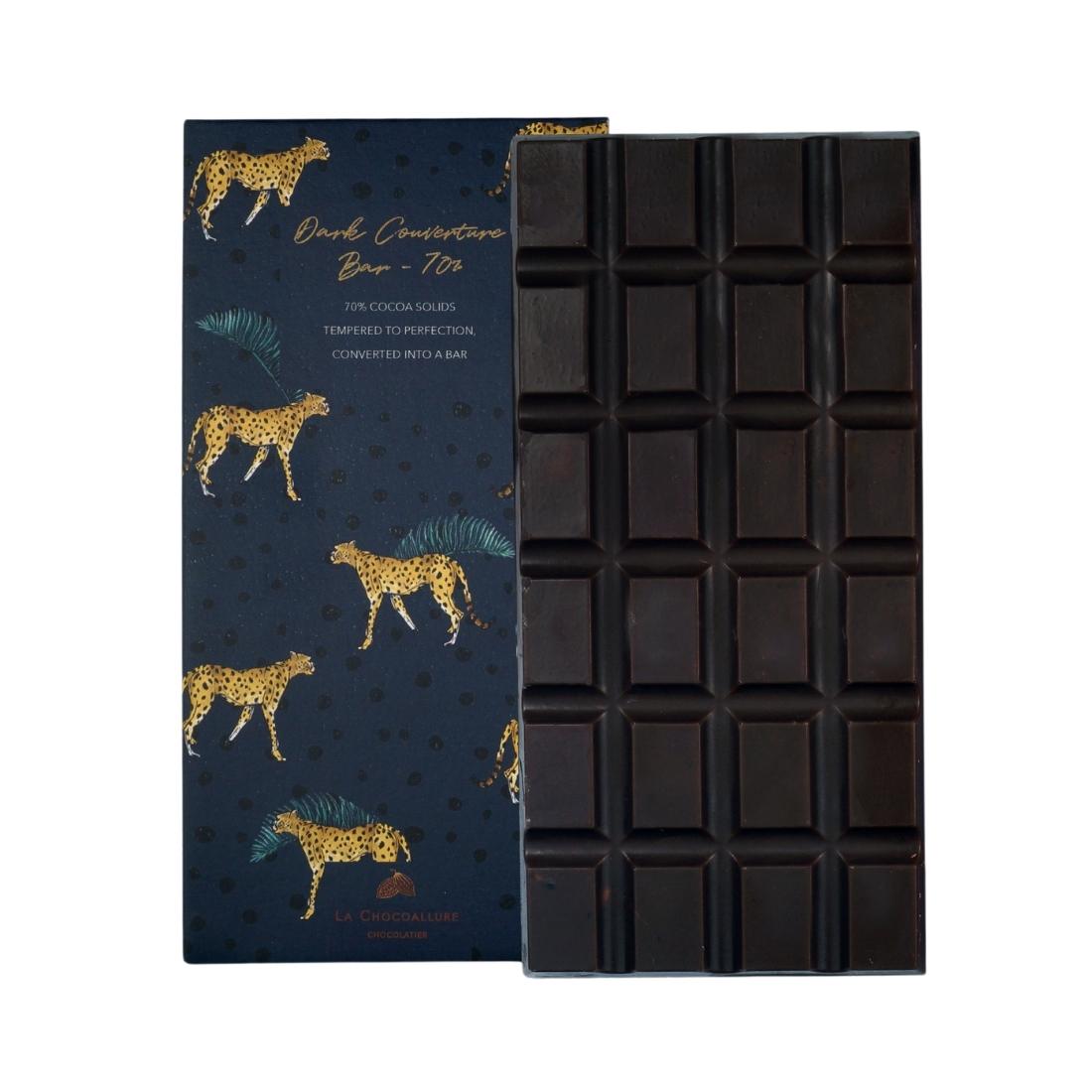 dark couverture chocolate bar