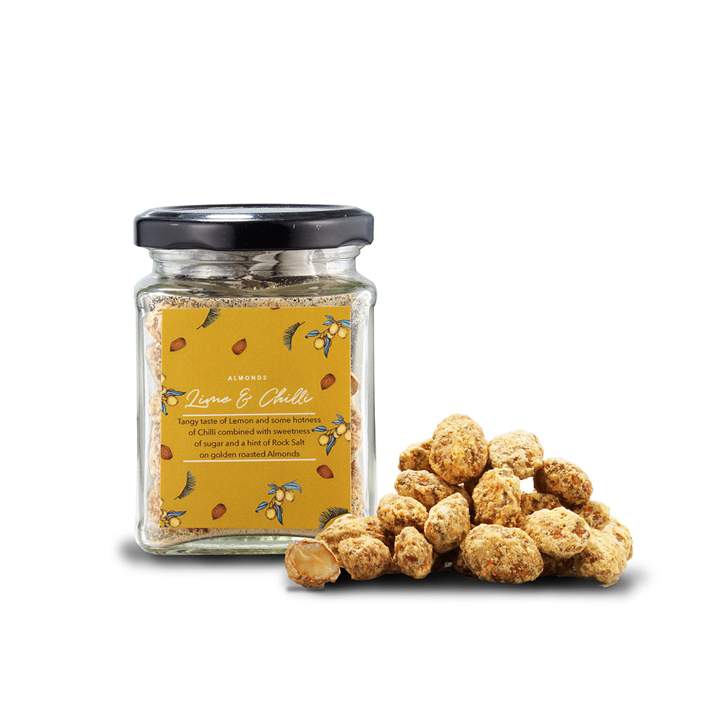 Zesty Lime n Chili Almonds - 150g Pack